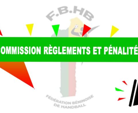 Commission Règlements et pénalités
